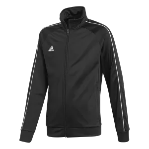 ADIDAS CORE 18 TR PES JACKET BLACK-WHITE