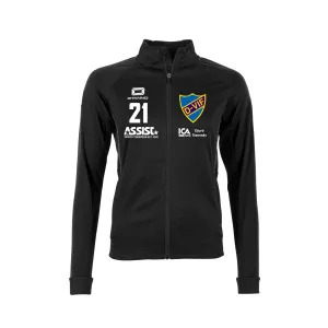 D-VIF STADIO FULL ZIP TOP LADIES BLACK-GREY