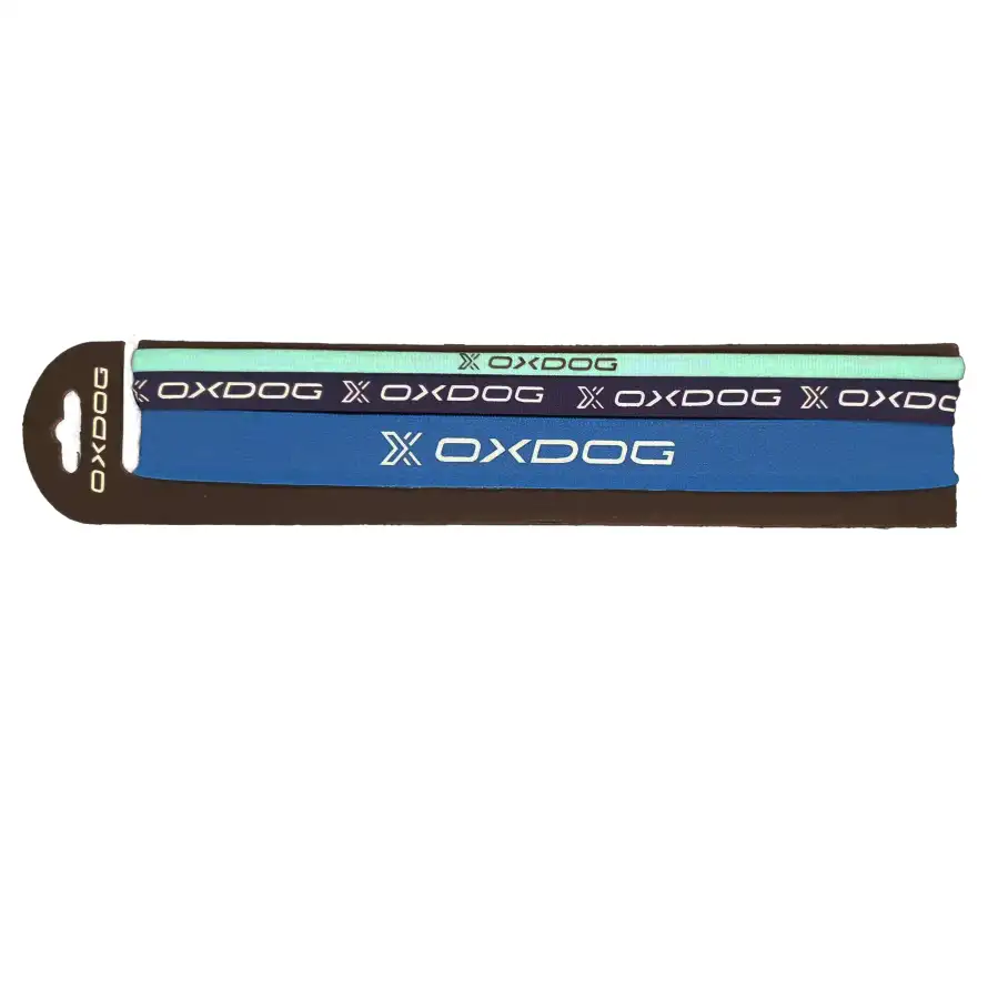 OXDOG PROCESS HAIRBAND 3 PACK BLUE/NAVY/LIGHT BLUE