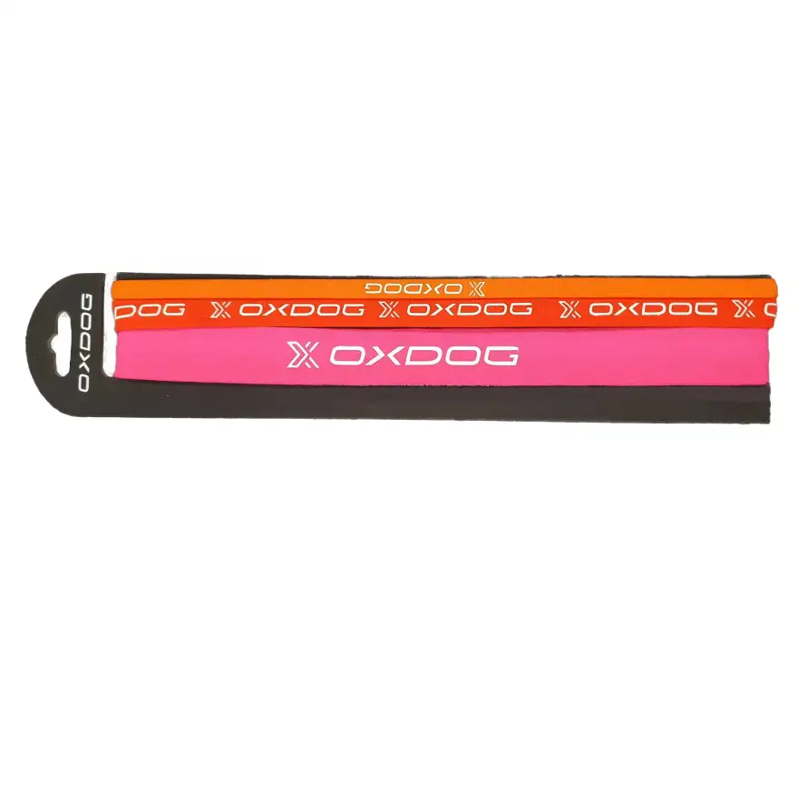 OXDOG PROCESS HAIRBAND 3 PACK PINK/RED/ORANGE