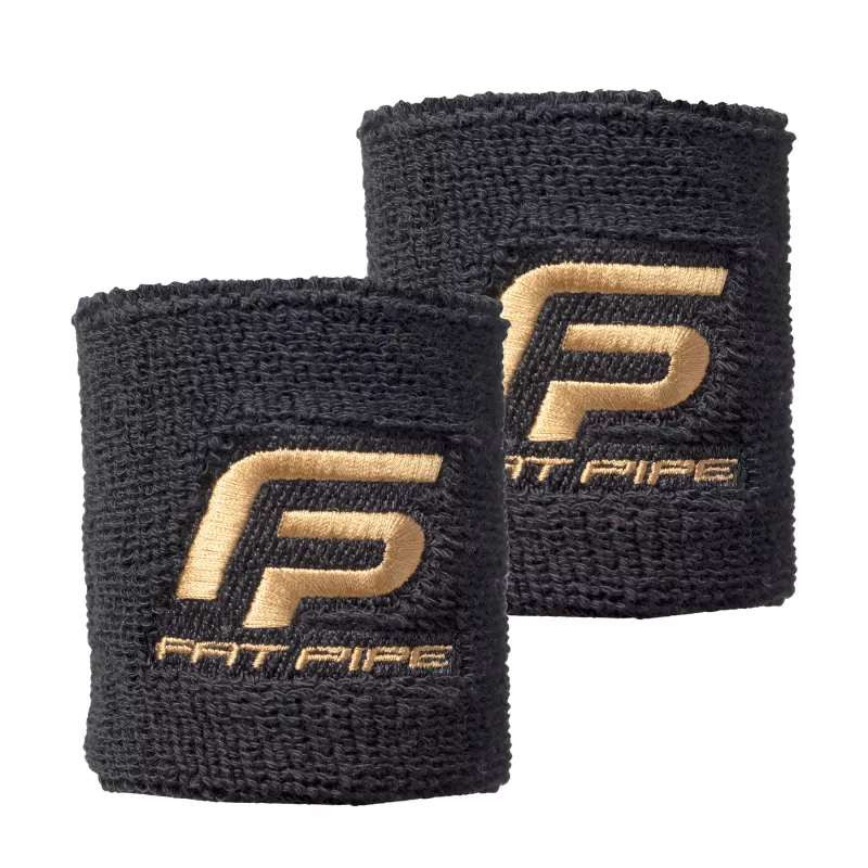 Product Image for FAT PIPE LEY WRISTBAND BLACK/GOLD