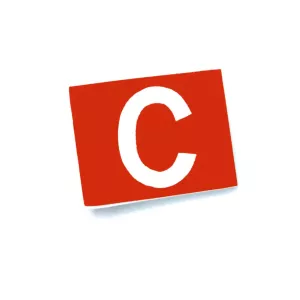 KAPTENSBINDEL KARDBORRE RÖD