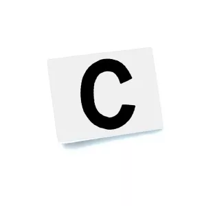 KAPTENSBINDEL KARDBORRE VIT