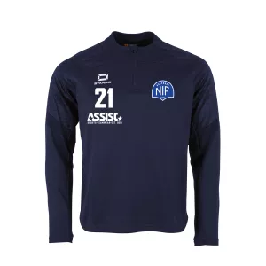 NORSBORG BOLT QUARTER ZIP TOP NAVY