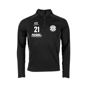 ÖIF STADIO HALF ZIP TOP BLACK-GREY