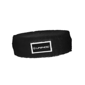 UNIHOC HEADBAND TERRY BLACK