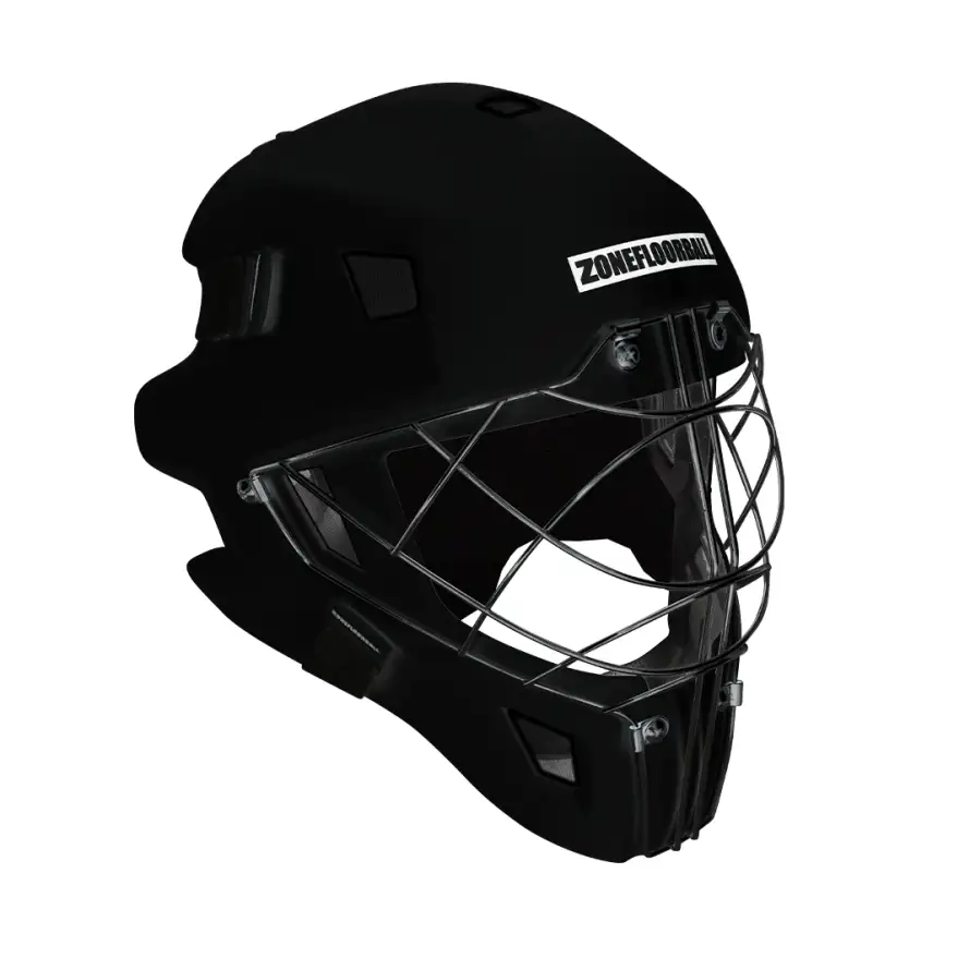 ZONE GOALIE MASK MONSTER BLACKED OUT