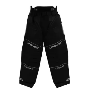 UNIHOC GOALIE PANTS ALPHA BLACK/SILVER