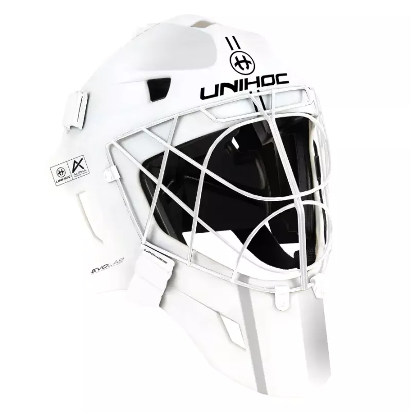 Product Image for UNIHOC GOALIE MASK ALPHA PRIME EVOLAB WHITE