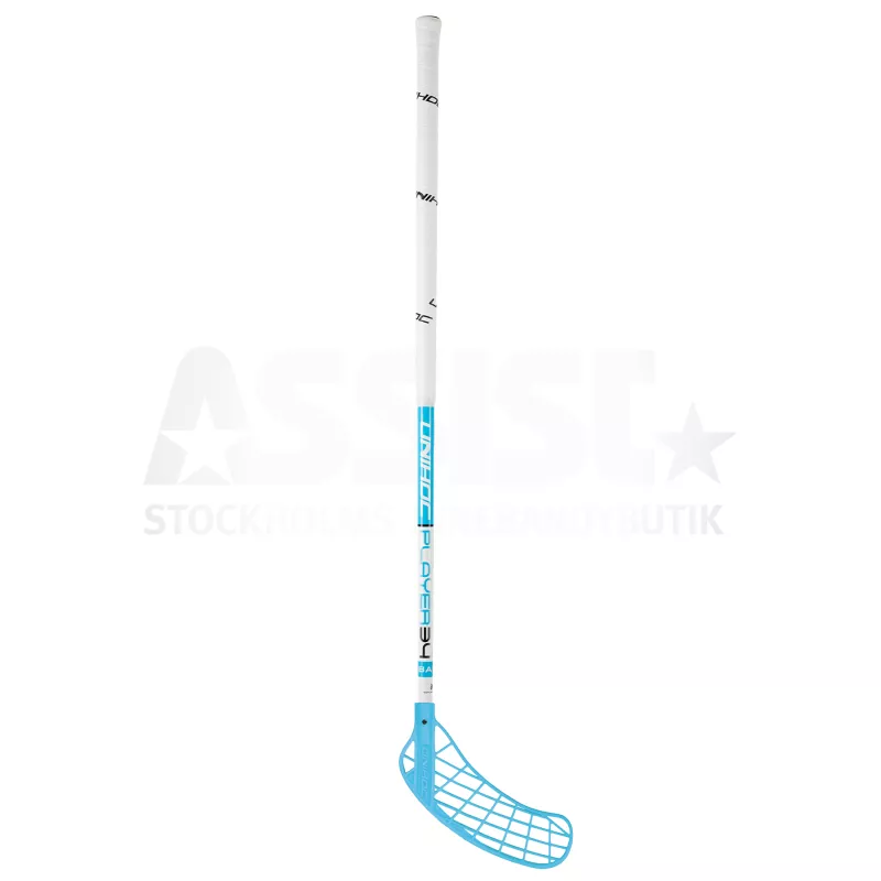 UNIHOC PLAYER 34 WHITE/BLUE (87CM LEFT)