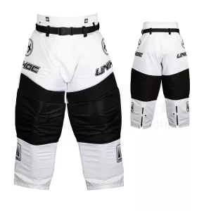 UNIHOC GOALIE PANTS INFERNO ALL WHITE