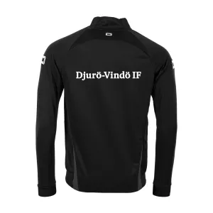 D-VIF STADIO FULL ZIP TOP BLACK-GREY