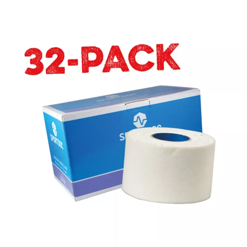 SPORTDOC COACH TAPE MEDICAL BLUE 32-PACK