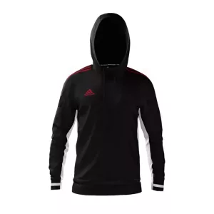 ADIDAS TEAM 19 HOODY BLACK-RED