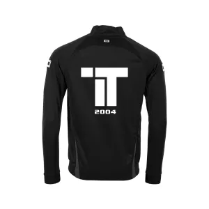 TT IBK STADIO FULL ZIP TOP BLACK-GREY