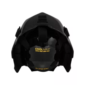 UNIHOC GOALIE MASK ALPHA PRIME EVOLAB BLACK/GOLD