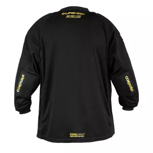 UNIHOC GOALIE SWEATER ALPHA EVOLAB BLACK/GOLD