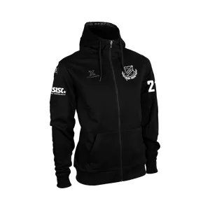 VÄSBY SEATTLE ZIP HOODIE BLACK