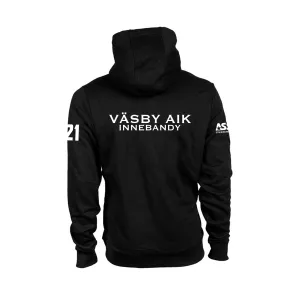 VÄSBY SEATTLE ZIP HOODIE BLACK
