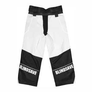 BLINDSAVE VAULT GOALIE PANTS JR BLACK/WHITE
