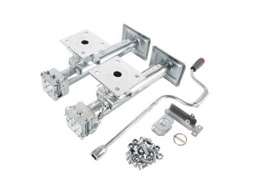 STÖDBEN SATS VEVBART M FÄSTRÖR S4000