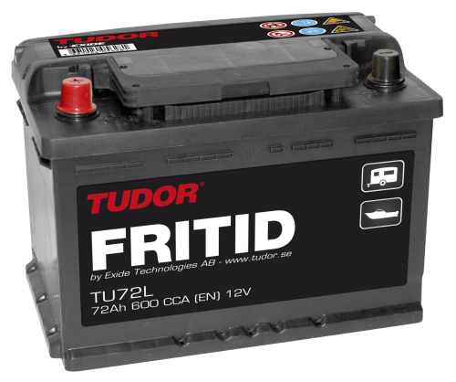 BATTERI FRITID 70AH 12v 270x173x222 mm