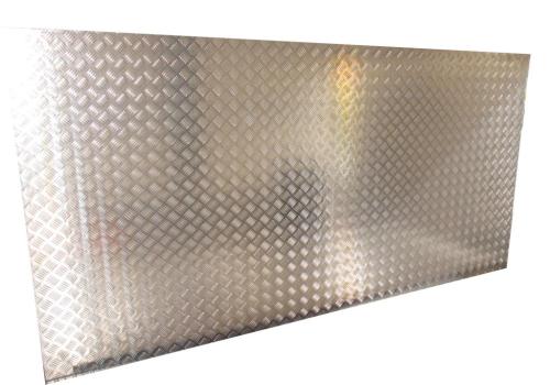 Aluminiumdurk 1272 X 2572 mm ( mont )