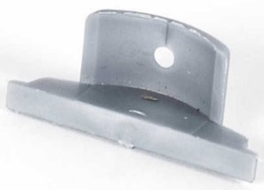 PLASTPLUGG ÄNDA DEKORATIONSLIST GRÅ