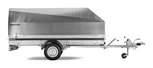 HUV ALU 1850x4000 H1250 SILVER MONTERAD