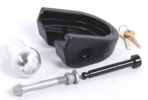 SLÄPVAGNSLÅS COMBILOCK SVART K35 B: 77,5mm