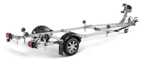 BÅTTRAILER 18100X B 1000KG 18F SVÄNGB. LAMPA SE 19-