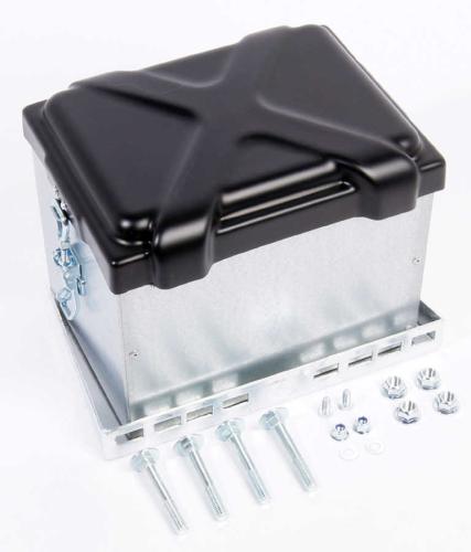 BATTERILÅDA HÖGER/VÄNSTER MED FÄSTKONSOL MONTERAD