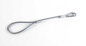 SÄKERHETSWIRE D5 L284 (DUBBLA ÖGLOR) OBROMSADE VAGNAR ENKEL