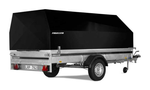 HUV ALU 1850x4000 H1250 SVART