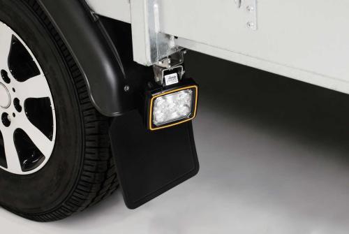 BACKLYKTA/ARBETSLAMPA KIT SNÖ MONTERAD