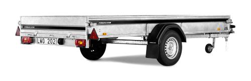 BILSLÄP S1537 UB 1520x3650x265 750KG M TIPPBALK/SKRUV