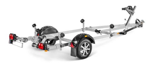 BÅTTRAILER 1665X OB 650KG 16F SVÄNGB. LAMPA SE 19-
