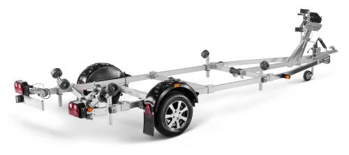 BÅTTRAILER 1875X OB 750KG 18F SVÄNGB. LAMPA SE 19-