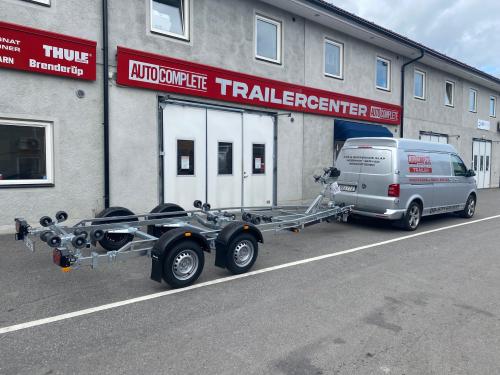 BÅTTRAILER 22250X TB SV 2500KG 22F SVÄNGB. LAMPA SE 19-