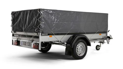 KAPELLDUK  NÄTGRINDAR 1370x2510x500 GRÅ M LOCKSTÖD