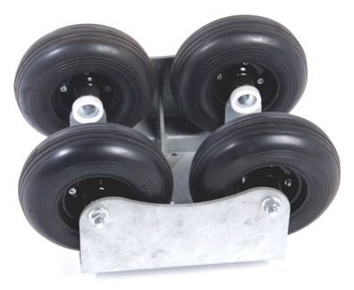 FÖRHÖJNINGSSATS 4 GUMMIHJUL MAX KÖLHÖJD 80MM FÖR VAGGA