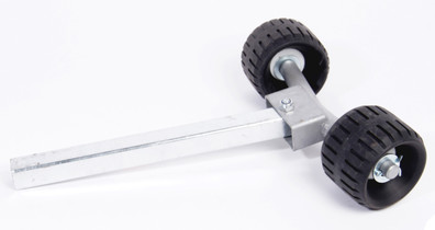 SIDORULLSHÅLLARE LEDBAR MED SVARTA RULLAR 30x30 ES