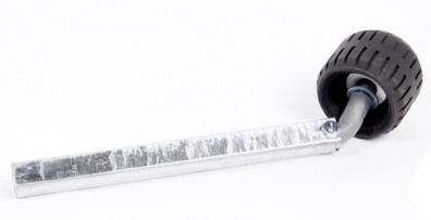 SIDORULLSHÅLLARE ENKEL MED SVART RULLE 40x40 ES