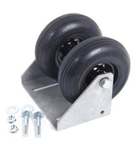 FÖRHÖJNINGSSATS 2 GUMMIHJUL MAX KÖLHÖJD 80MM