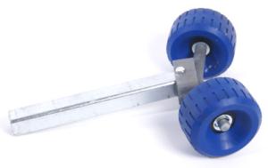 SIDORULLSHÅLLARE DUBBLA BLÅ RULLAR 30x30