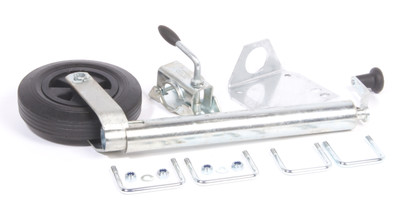 STÖDHJUL M FÄSTE 200x50 HJUL KORT VRED F 80x40/60x40 RÖR