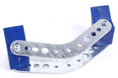 NOSSTÖD DUBBEL BLÅ GUMMIKLYKA