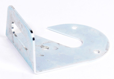 FÄSTPLÅT ELKONTAKT 7-POL MED KABELHÅL Ø19/SPÅR 2MM