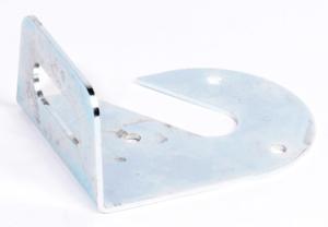 FÄSTPLÅT ELKONTAKT 7-POL MED KABELHÅL Ø19/SPÅR 2MM