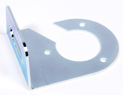 FÄSTPLÅT ELKONTAKT 7/13-POL MED KABELHÅL Ø40/SPÅR 2MM